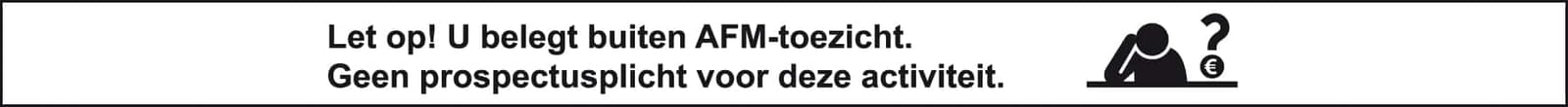 AFM vrijstellingsvermelding variant