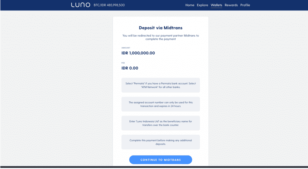 Midtrans Luno