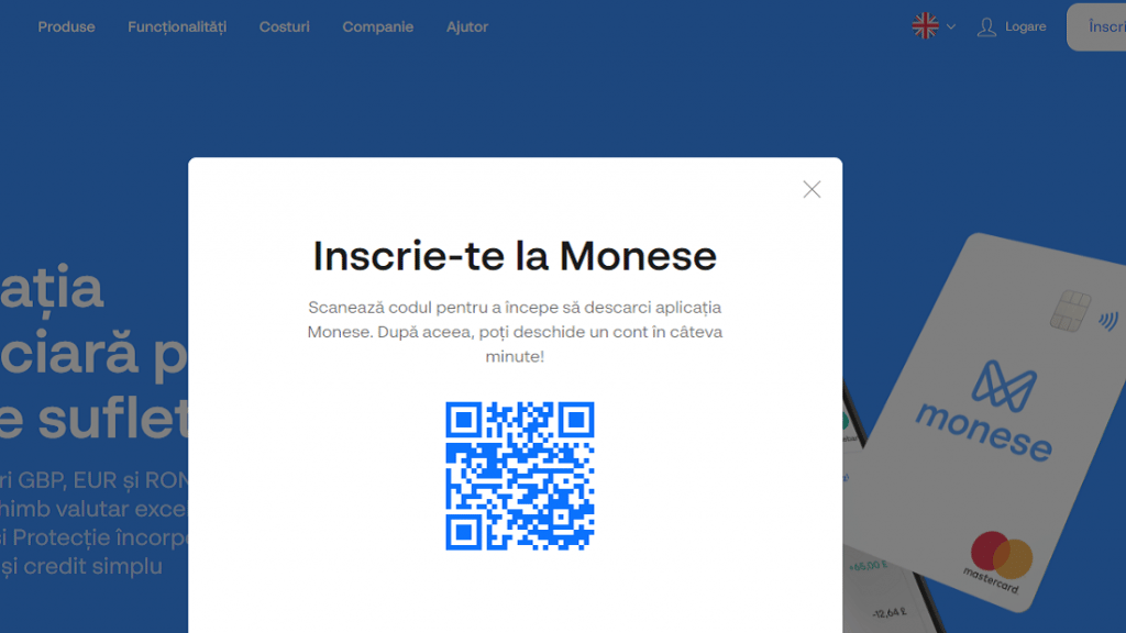 aplicatia monese