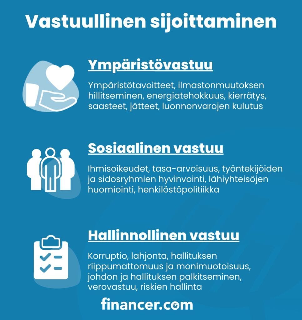 vastuullinen sijoittaminen