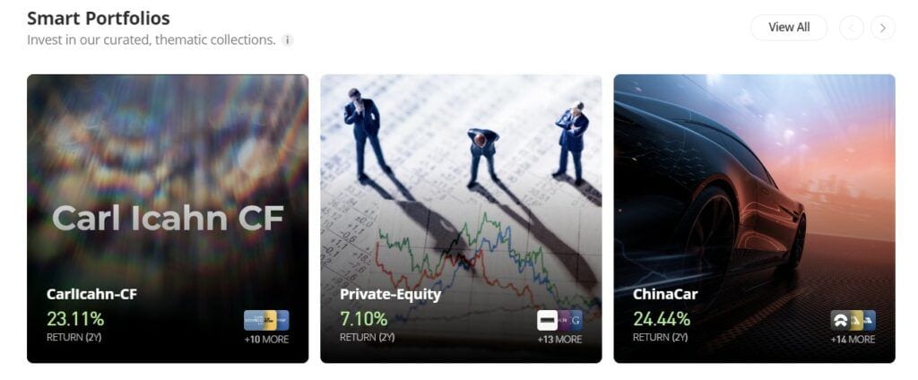 какво е etoro и smart portfolios в etoro