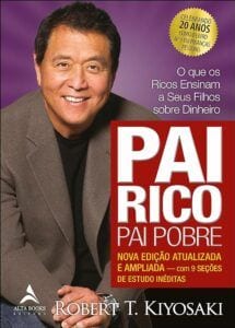 Capa do livro Pai Rico Pai Pobre