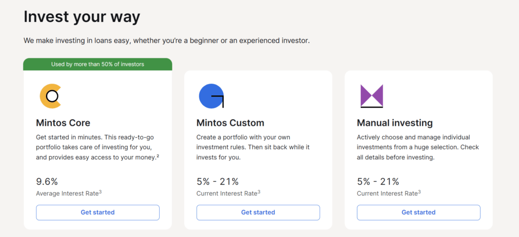 автоматично инвестиране с mintos