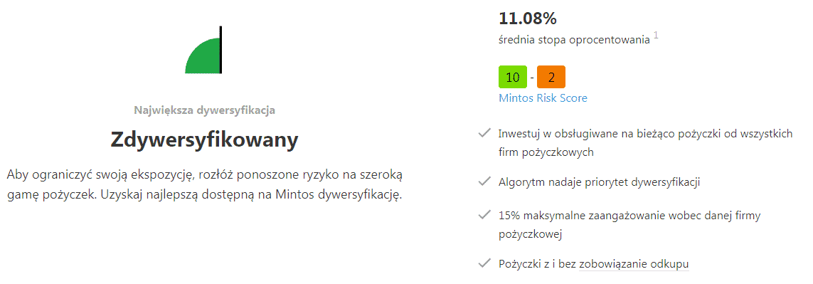 zdywersyfikowany