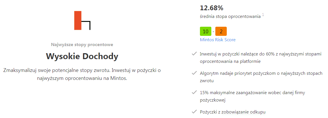 wysokie dochody