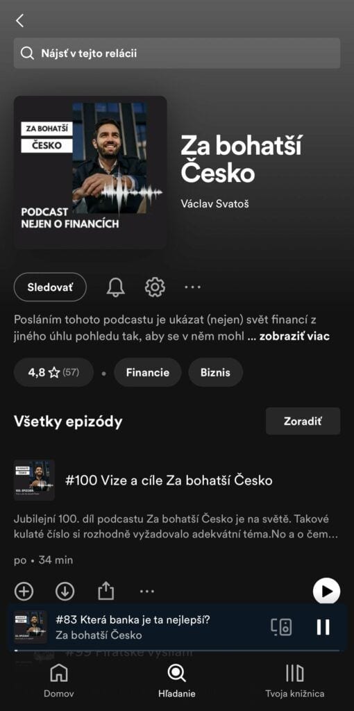 Za bohatší Česko podcast