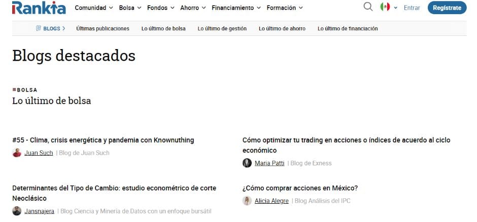 El blog de Rankia