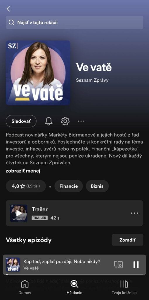 Ve vatě podcast