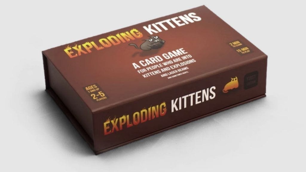 Exploding Kittens társasjáték - sikeres crowdfunding kampány