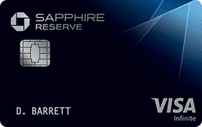 Sapphire reserve card