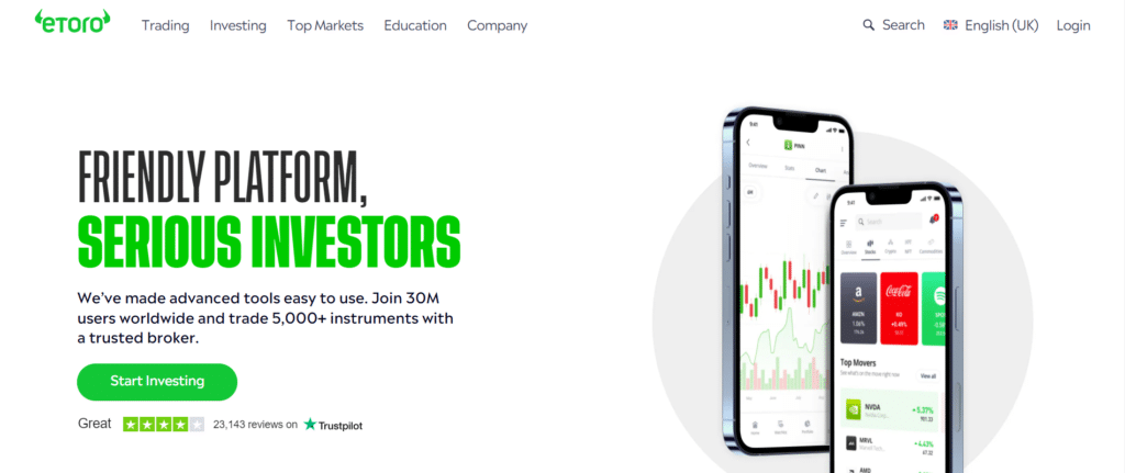 eToro forex brokeris Lietuvoje