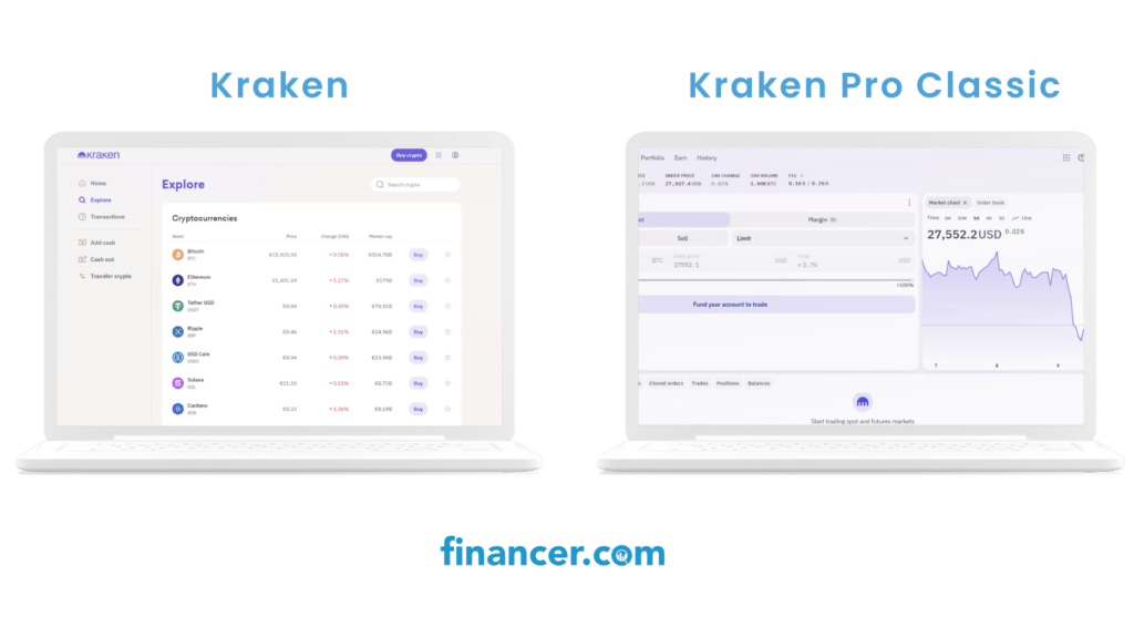 kraken vs kraken pro