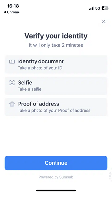verificación de identidad