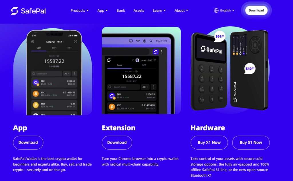 SafePal S1 hardware wallet