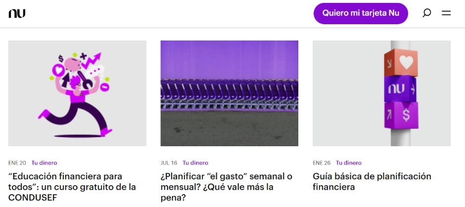 La plataforma de NuBank