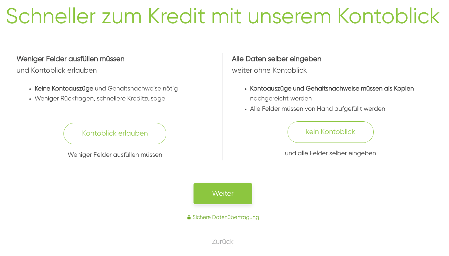 Kontoblick kein kontoblick swk bank