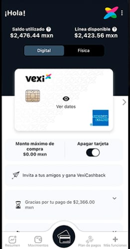 La app de Vexi
