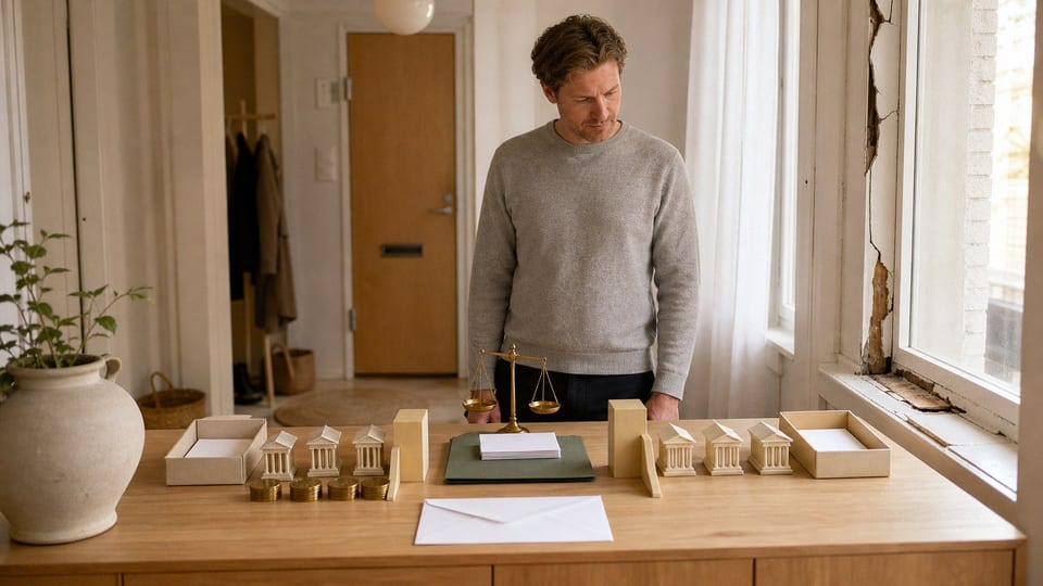 Lainanottaja vertaa kahta lainanvälitysreittiä, joiden vähimmäissummat ja tarjousten kokonaiskulut eroavat.