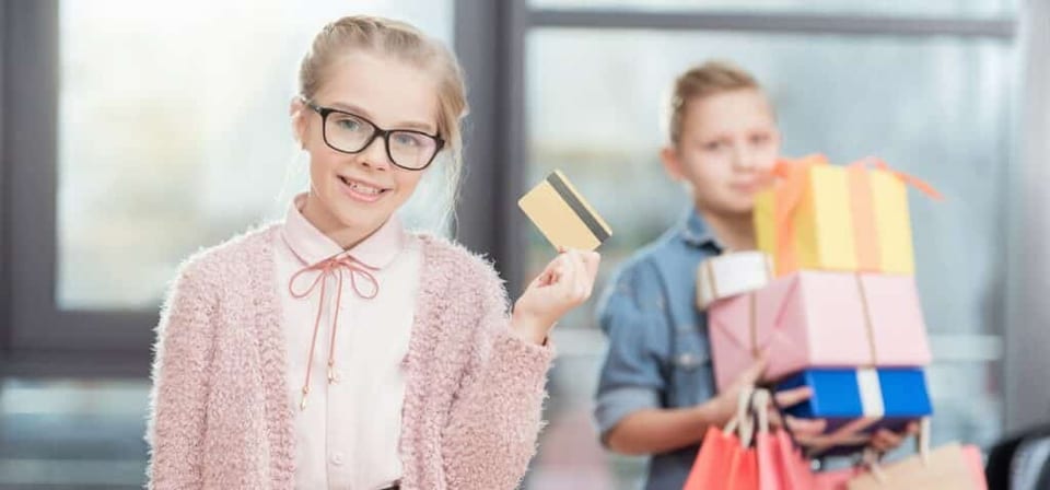 Creditcard for kids