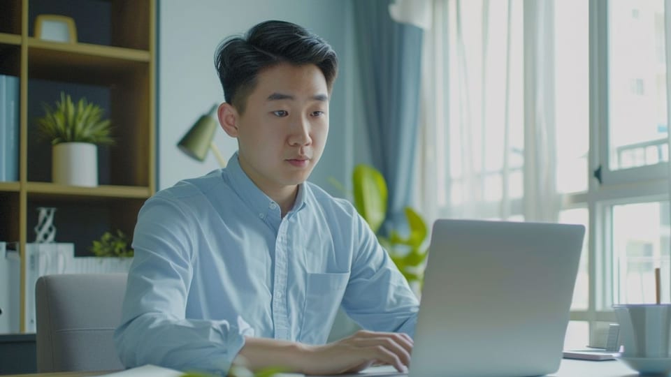 Pria mencari Kredit Mobil du website Financer